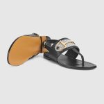 Gucci Women’s thong sandal with Horsebit - Image 3